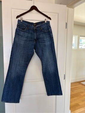 Lucky Brand 221 Original Straight Men’s Jeans 34x30 Medium Wash Denim